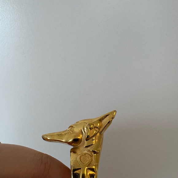 Gold Plated Egyptian Ring - Picture 4 of 4